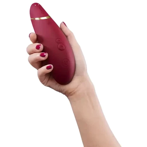 Вакуумный клиторальный стимулятор Womanizer Premium 2 Bordeaux