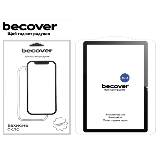 Аксессуар для планшетных ПК BeCover Tempered Glass 10D Black for Lenovo Tab M10 TB328F (3rd Gen) 10.1 (710577)