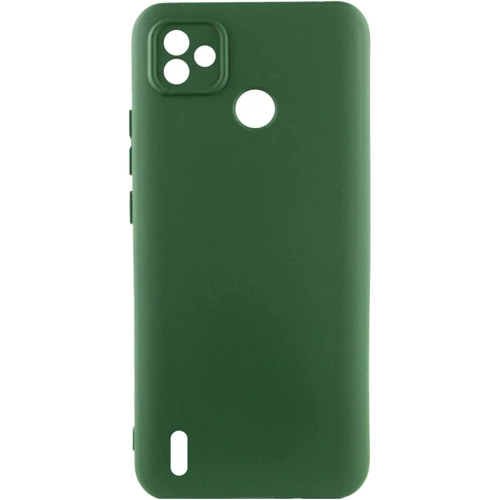 Чохол для телефона Lakshmi Case Silicone Cover Full Camera Dark Green для TECNO POP 5