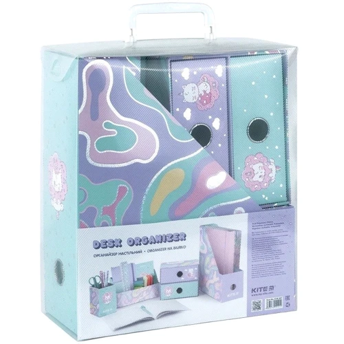 Органайзер настольный Kite Rainbow Catcorn (K24-357): Производитель KITE