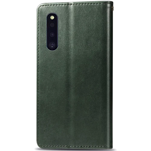 Аксессуар для смартфона Mobile Case Getman Gallant Green for Samsung A415 Galaxy A41: Материал искусcтвенная кожа