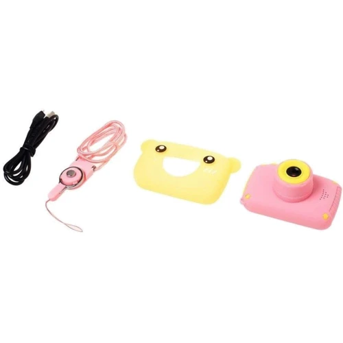 Цифровий дитячий фотоапарат Baby Photo Camera Bear orange