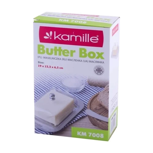 Масленка Kamille (KM-7008): Тип масленка с крышкой
