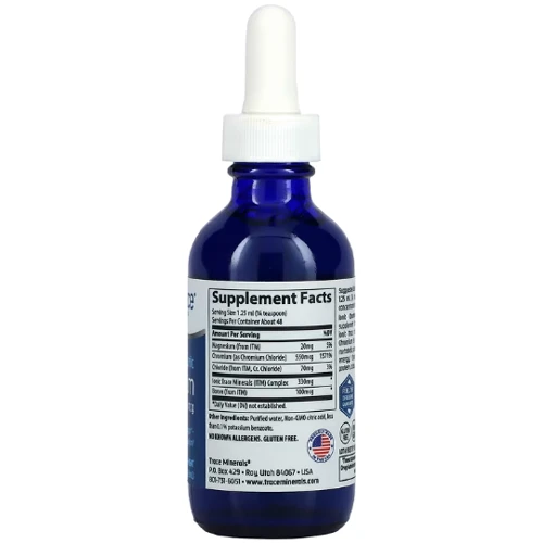 Trace Minerals Research Ionic Chromium Іонний хром 550 мкг 59 мл: Тип Хром