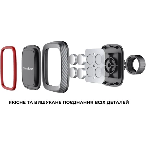 Держатель ArmorStandart Car Holder Air Vent Magnetic AV2S Black (ARM59408): Тип автомобильный