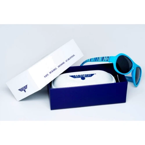 Дитячі сонцезахисні окуляри Babiators Polarized Supersonic Stripes (0-3 років): Форма оправи Авіатор