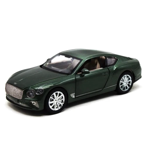 Коллекционная игрушечная машинка Автосвіт Bentley AS-2808 инерционная (Зеленый)