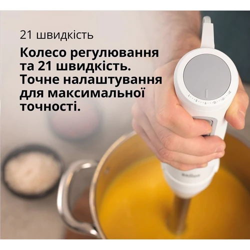 Блендер Braun MQ 50236 M WH: Об'єм чаші, л 0.6