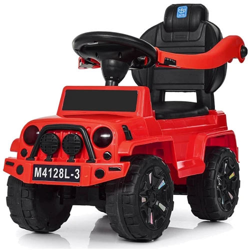 Машинка 2в1 каталка-толокар Bambi красный (M 4128L-3)