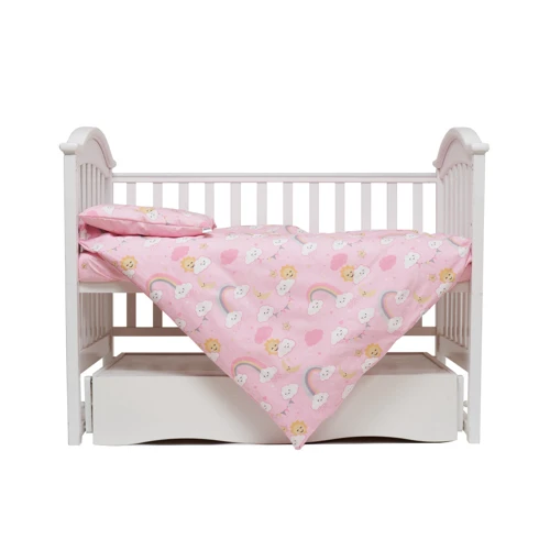 Комплект постельного белья Twins Sky розовый (3023-TS-08)