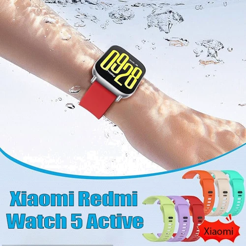 Ремінець BeCover Sport Band Red для Xiaomi Redmi Watch 5 Active (713194)