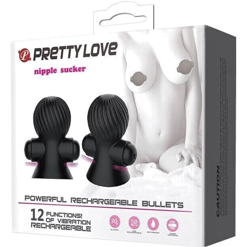 Вибростимуляторы для сосков Pretty Love - Nipple Sucker, BI-014545