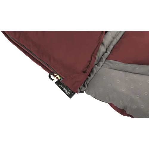 Спальный мешок Outwell Contour Lux Reversible/-3°C Red Left (230367): Ширина в плечах 85 см