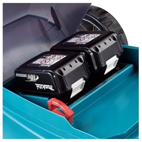 Газонокосилка Makita DLM480CT2 аккумуляторная: Вес, кг 24.5