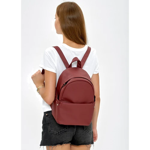 Жіночий рюкзак Sambag Dali BQH бордовий (15321005a)