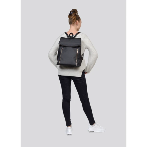 Женский рюкзак Sambag Rene 0ZT черный (27105001): Тип ручки Короткая ручка, Плечевой ремень