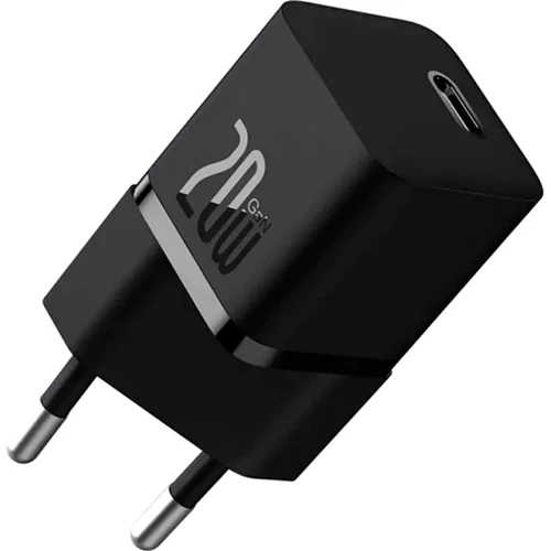 Зарядное устройство Baseus Wall Charger USB-C GaN 5S 20W Black (P10162503113-00): Количество USB-портов 1