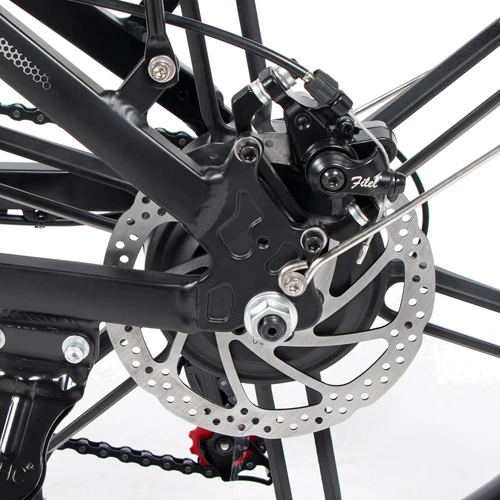 Электровелосипед SAMEBIKE 20LVXD30-II (350 Вт, 10 А/ч, 48 В), колеса 20", черный фото 10