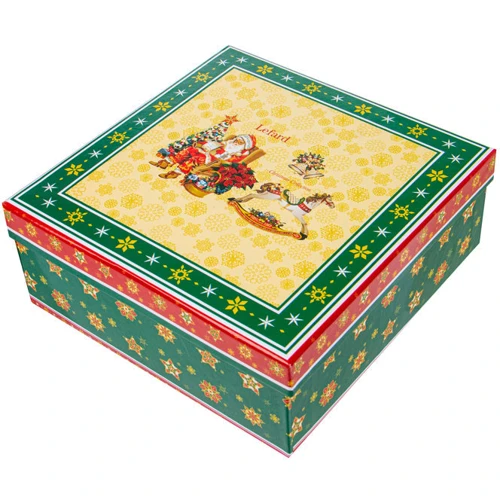 Салатник Lefard Christmas Collection 15х6 см (986-105): Форма квадратная