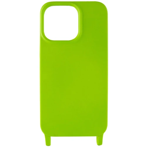 Чехол для iPhone TPU Case two straps California Light Green for iPhone 12 Pro Max: Цвет зеленый