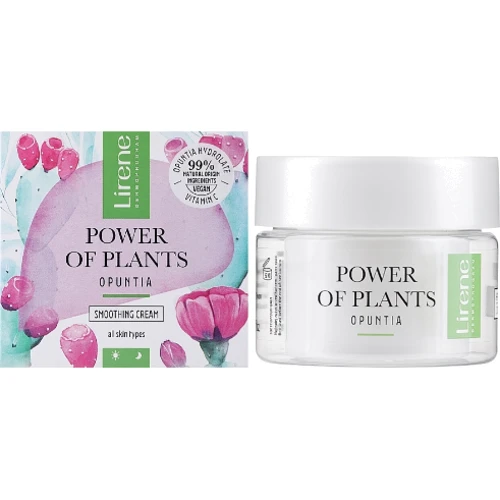 Lirene Power Of Plants Opuncja Smoothing Cream Розгладжуючий крем для обличчя 50 ml