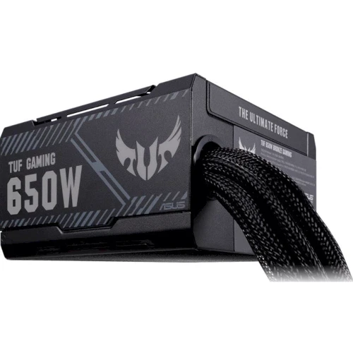 Блок питания ASUS TUF-GAMING-650B: Модульные (съемные) кабеля нет