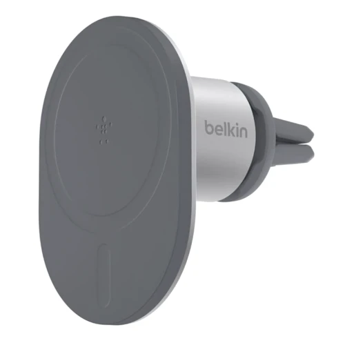 Держатель Belkin Car Holder Air Ven Mount MagSafe Grey (WIC003BTGR) for iPhone 16 I 15 I 14 I 13 I 12 series 