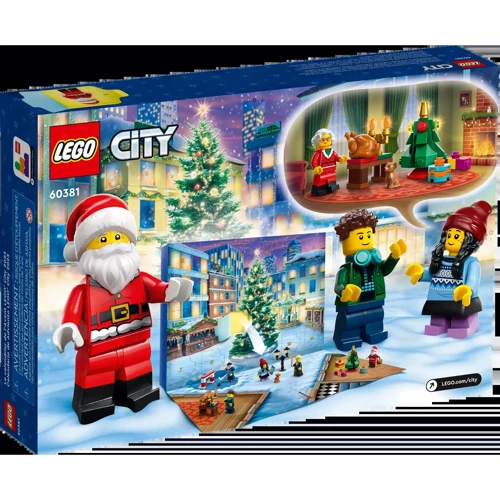 Конструктор LEGO City Новорічний календар 2023 258 деталей (60381): Кількість деталей, шт. 258