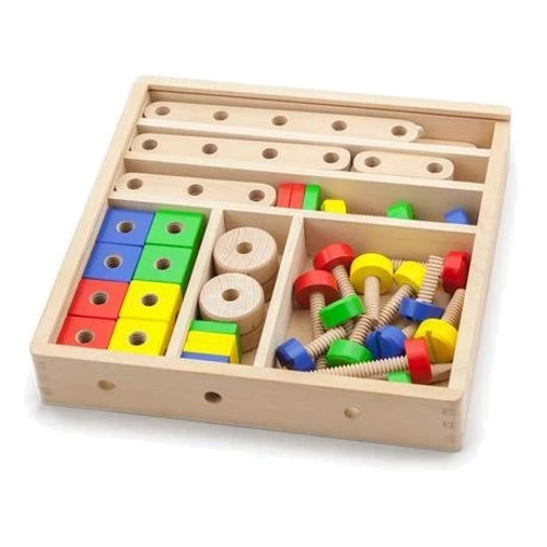 Деревянный конструктор Viga Toys 53 эл. (50490) фото 2