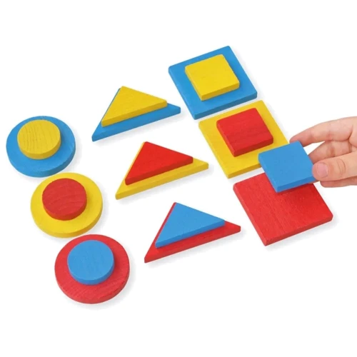 Навчальний набір Igroteco Логічні блоки Дьєнеша 48 деталей (900408)