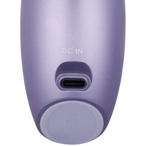 Вакуумний кліторальний стимулятор Svakom Pulse Galaxie Metal Lilac, нічник-проєктор зоряного неба