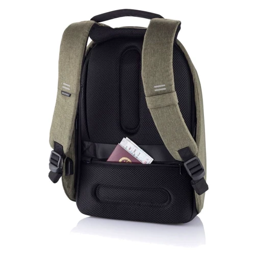 Рюкзак антивор XD Design Bobby Hero Green зеленый (P705.297): Фактура Тканая, Матовая