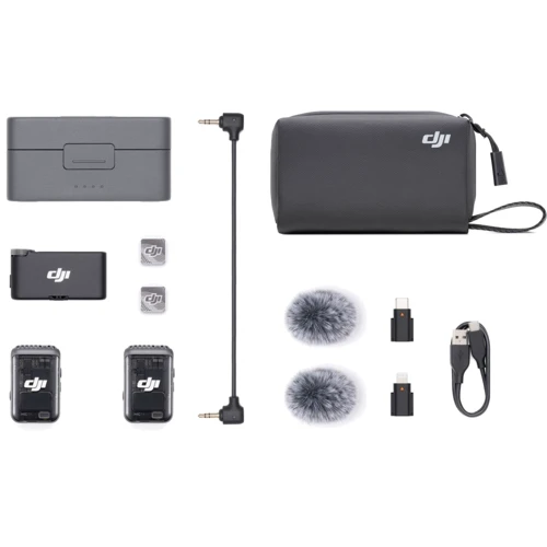 Микрофон Микрофонная радиосистема DJI Mic 2 2TX+1RX (CP.RN.00000325.01) фото 7