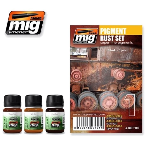 Набор загрязнения MIG (AMMO) A-MIG-7400: Ржавчина