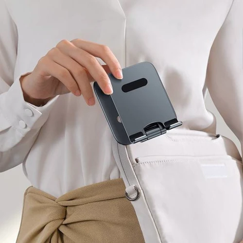 Тримач Baseus Desk Holder Foldable Grey (LUSZ000013) фото 7