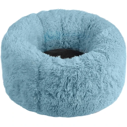 Лежак Red Point Donut зі знімною подушкою блакитний d 50 см (ЛК.01.Т.76.68.000) фото 1