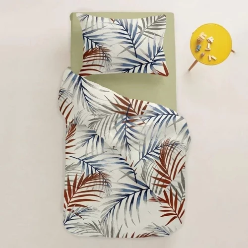 Комплект постільної білизни Cosas підлітковий FoliageColorMilk Olive (4822052079515)