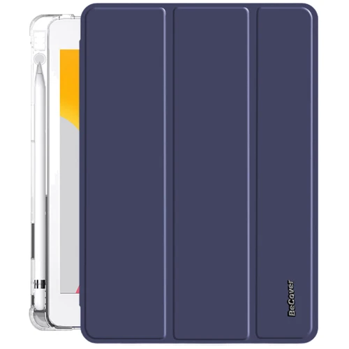 Аксессуар для iPad BeCover Case Book Soft TPU with Pencil mount Deep Blue (706775) for iPad Pro 12.9" (2020-2021)