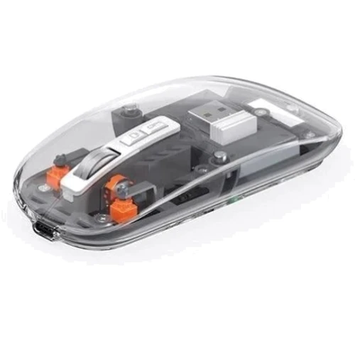 Мышь WiWU WM105 Crystal Wireless Bluetooth Black: Интерфейс подключения Bluetooth, Wireless