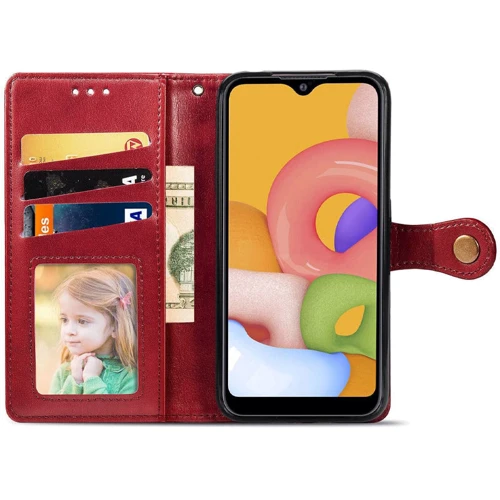 Чохол для телефона Mobile Case GETMAN Gallant Red для Samsung A055 Galaxy A05: Колір красный