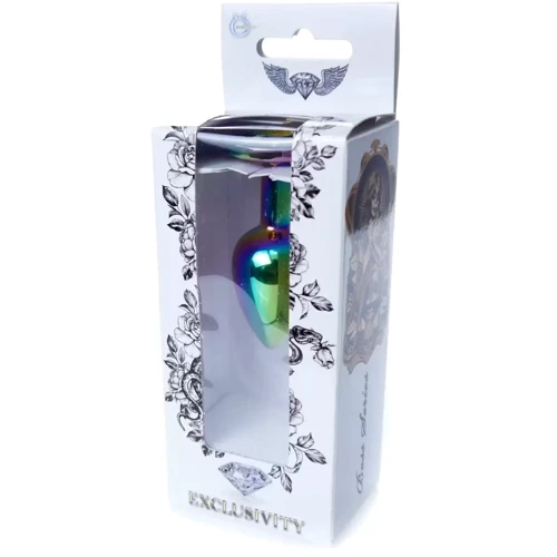 Анальная пробка Boss Series - Jewellery Multicolour PLUG Clear S (BS6400116)