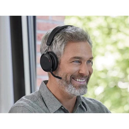 Наушники Jabra Evolve2 75 USB-C UC with Charging Stand (27599-989-889): Тип крепления оголовные