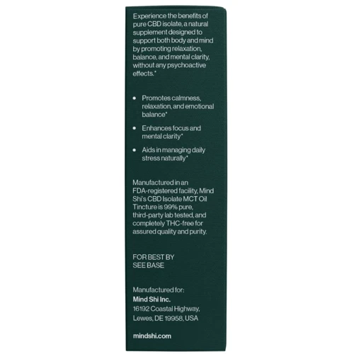 Масло Mind Shi CBD Oil Isolate 1000 mg Orange - 10 ml