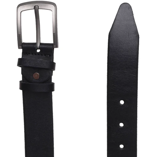 Мужской ремень Borsa Leather черный (vchn-mk-115rmkn6-black): Пол Мужской