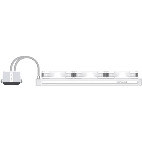 Кулер ID-Cooling Dashflow 360 Basic White: Рівень шуму, dB 35.2