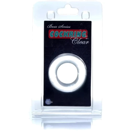 Кільце ерекційне BOSS Cockring Clear, BS6700003
