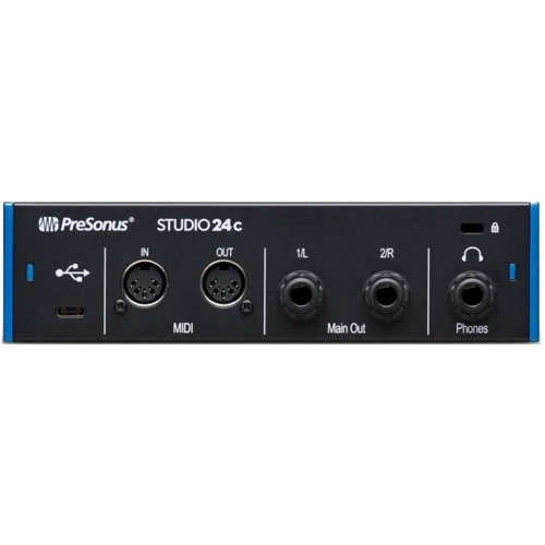 Аудиоинтерфейс Presonus Studio 24c: Тип Внешние