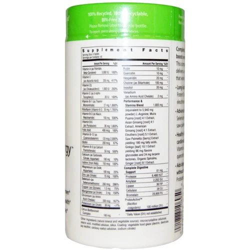 Rainbow Light Performance Energy for Men Multivitamin 180 Tab Витамины для мужчин, без железа: Тип Мультивитамины