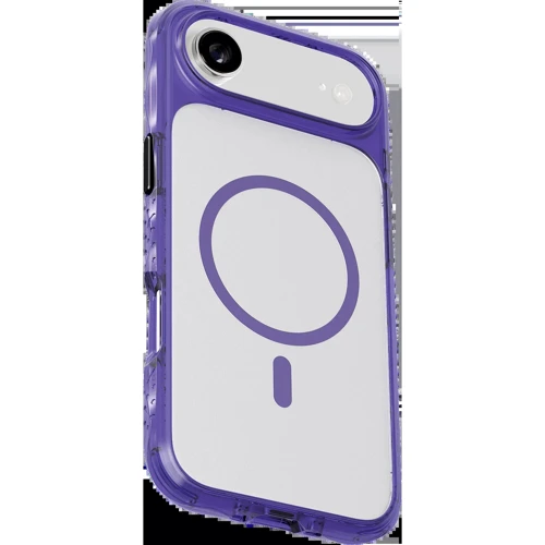 Чохол для iPhone LAUT CRYSTAL MATTER X MagSafe Clear/Violet (L_IP25C_CMX_PU) для iPhone Air