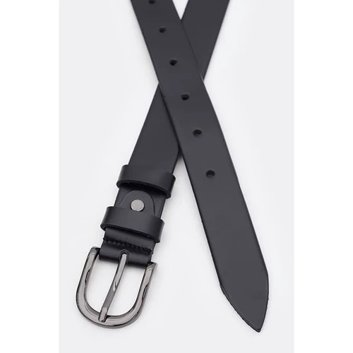 Жіночий ремінь Borsa Leather чорний (110v1genw26-black): Стать Женский